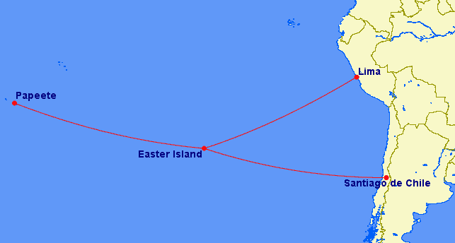 Flights To Easter Island From South America Flights To Easter Island From South America