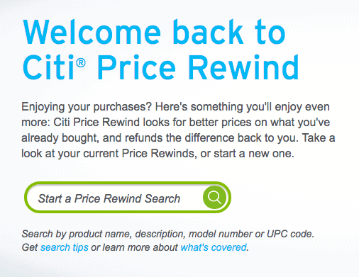 save 2 500 per year with citi price rewind how it works reader citi price rewind form