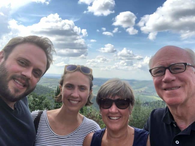 The view from Ristoro Di Lamole